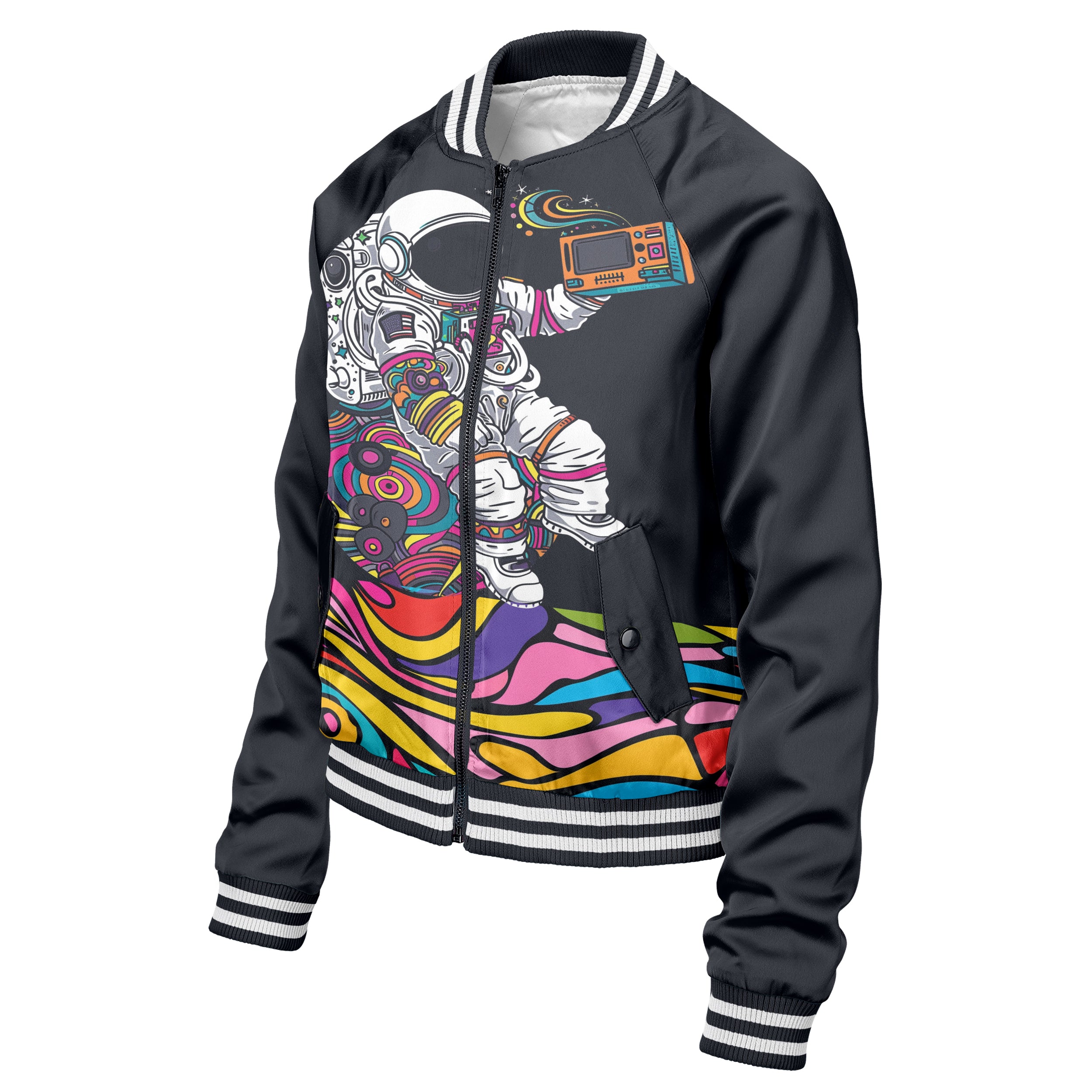 Space Vacation Women bomber jacket