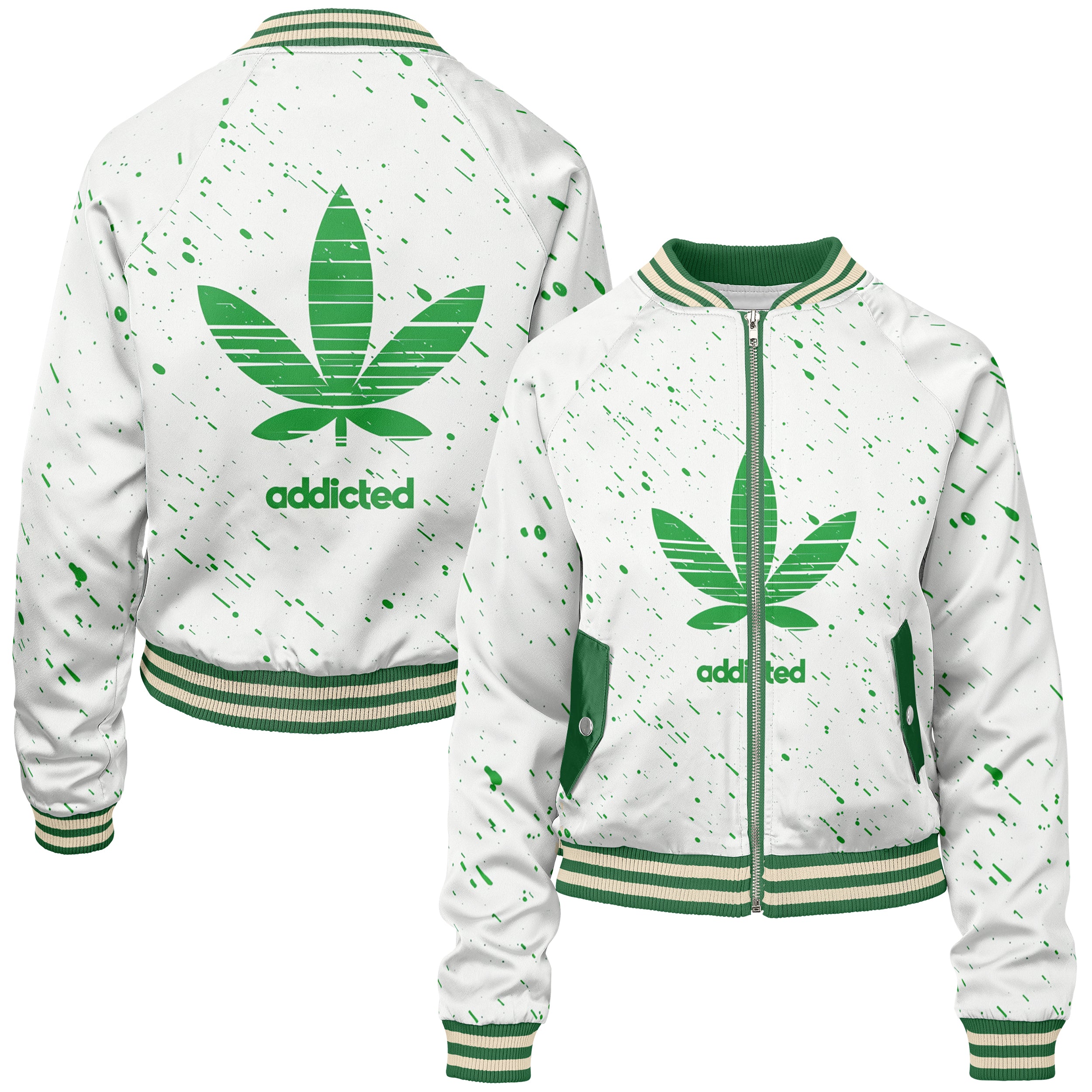 Addicted Women bomber jacket WB240902Ad006