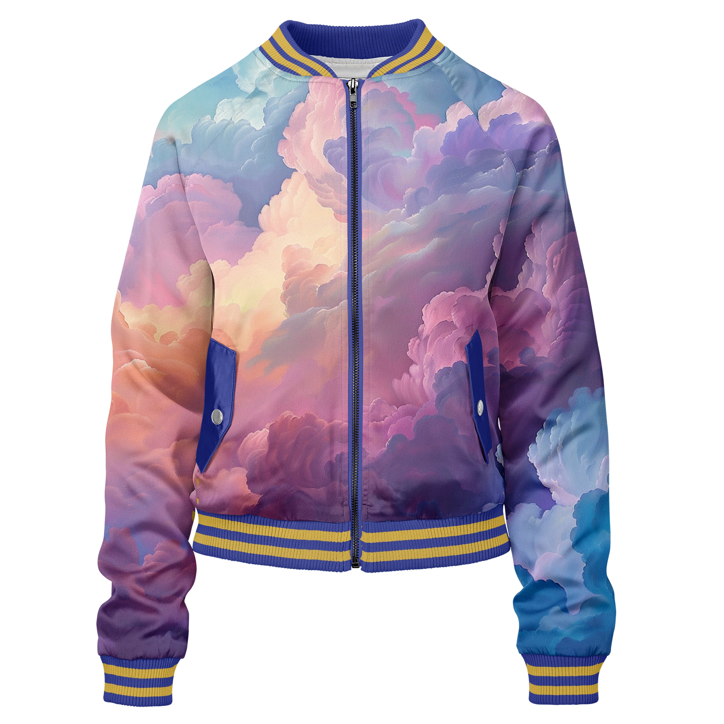 Abstract Women bomber jacket