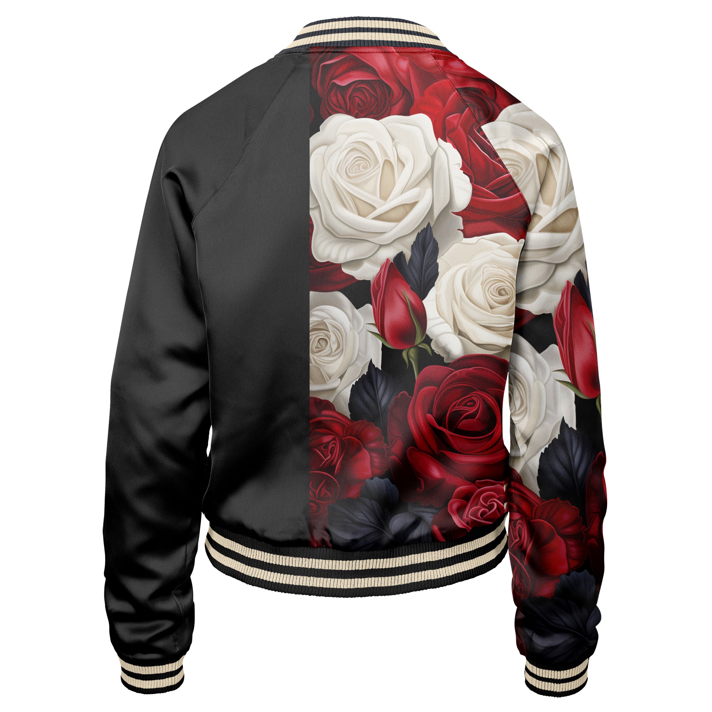 Antique Flowers Women bomber jacket