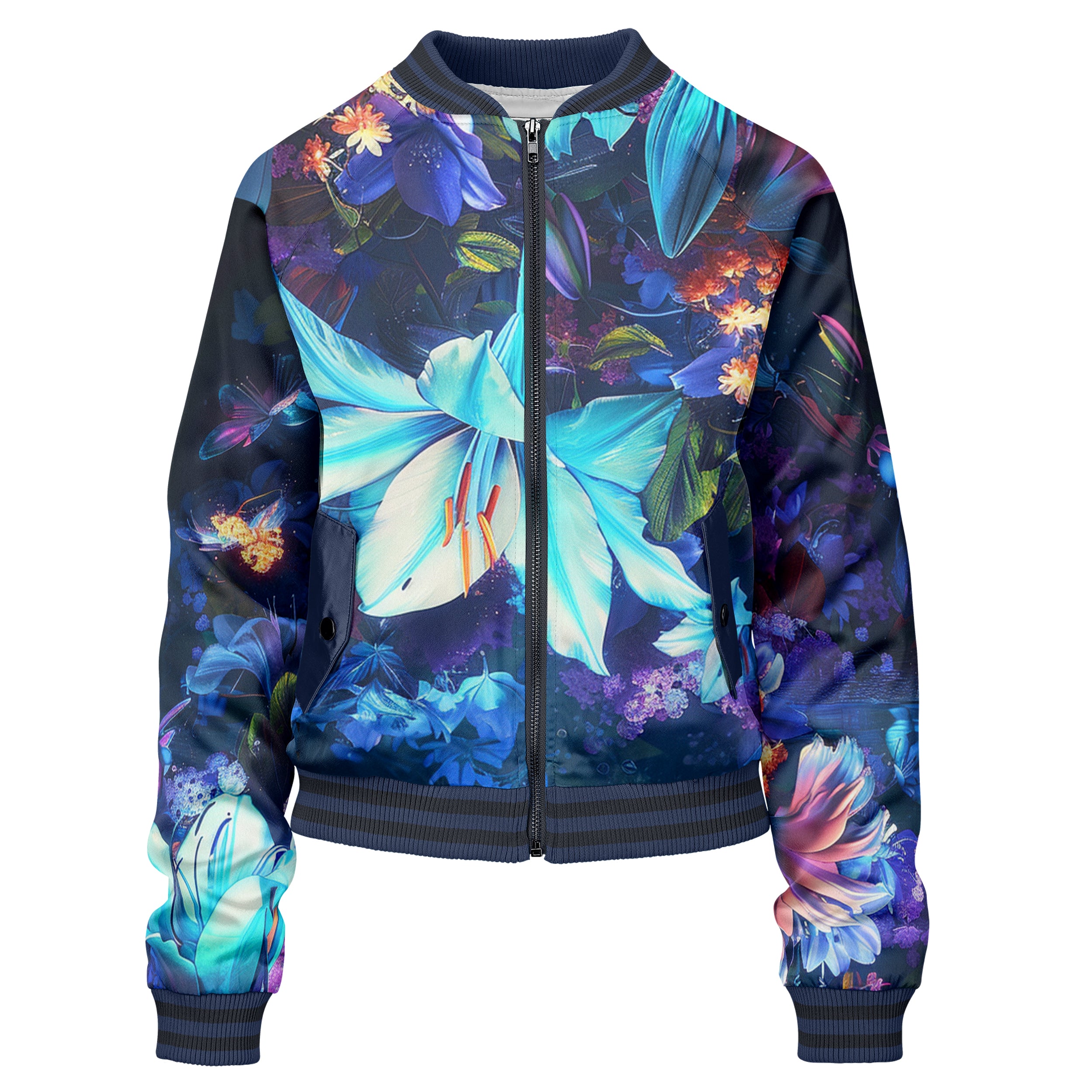 Beauty in Darkness Women bomber jacket