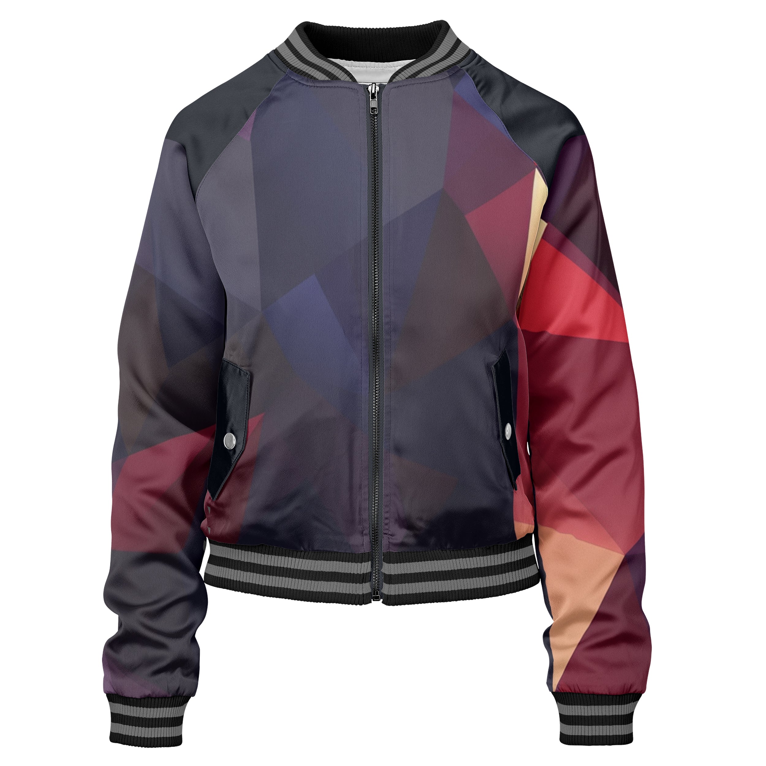 Cubes Women bomber jacket