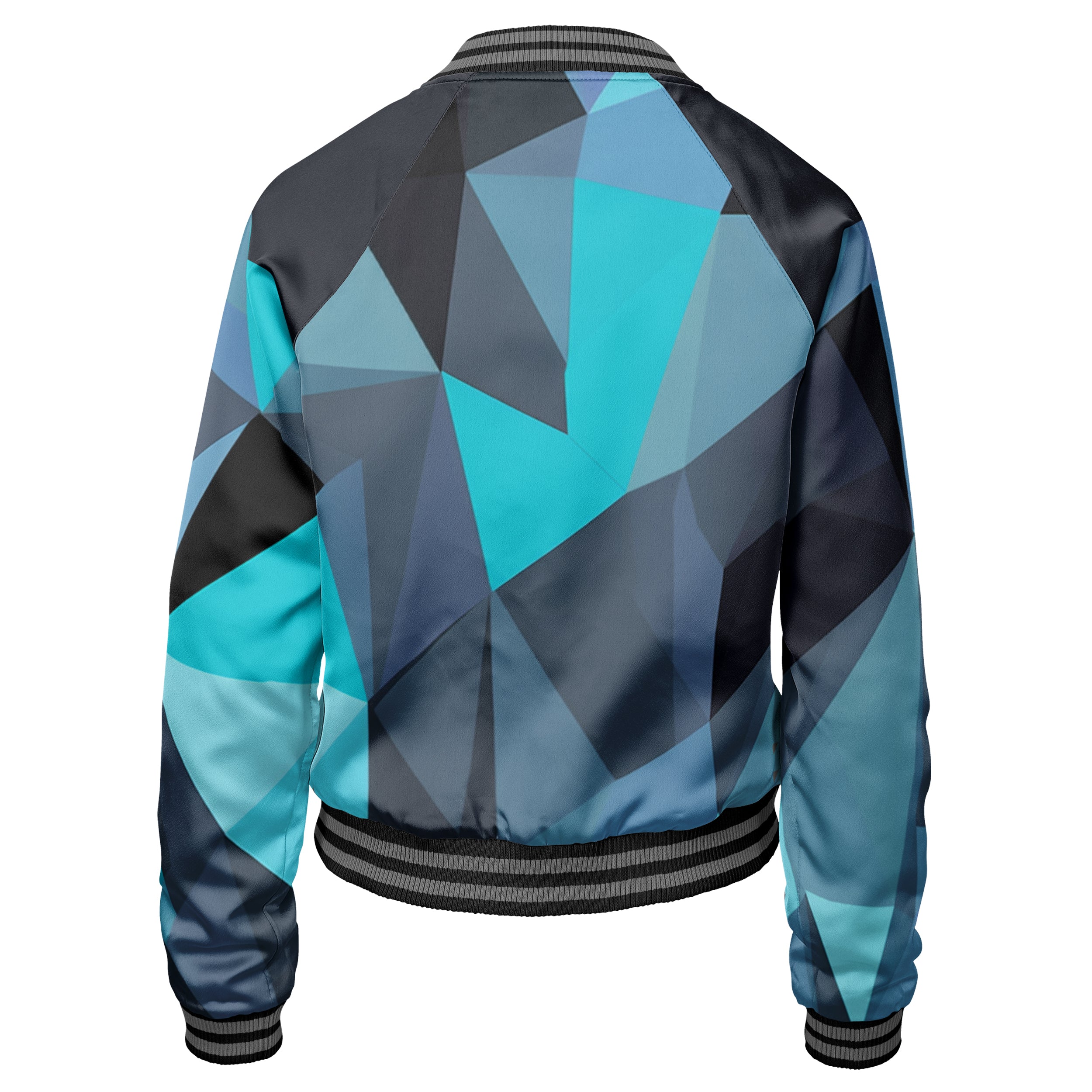 Cubes Forest Women bomber jacket