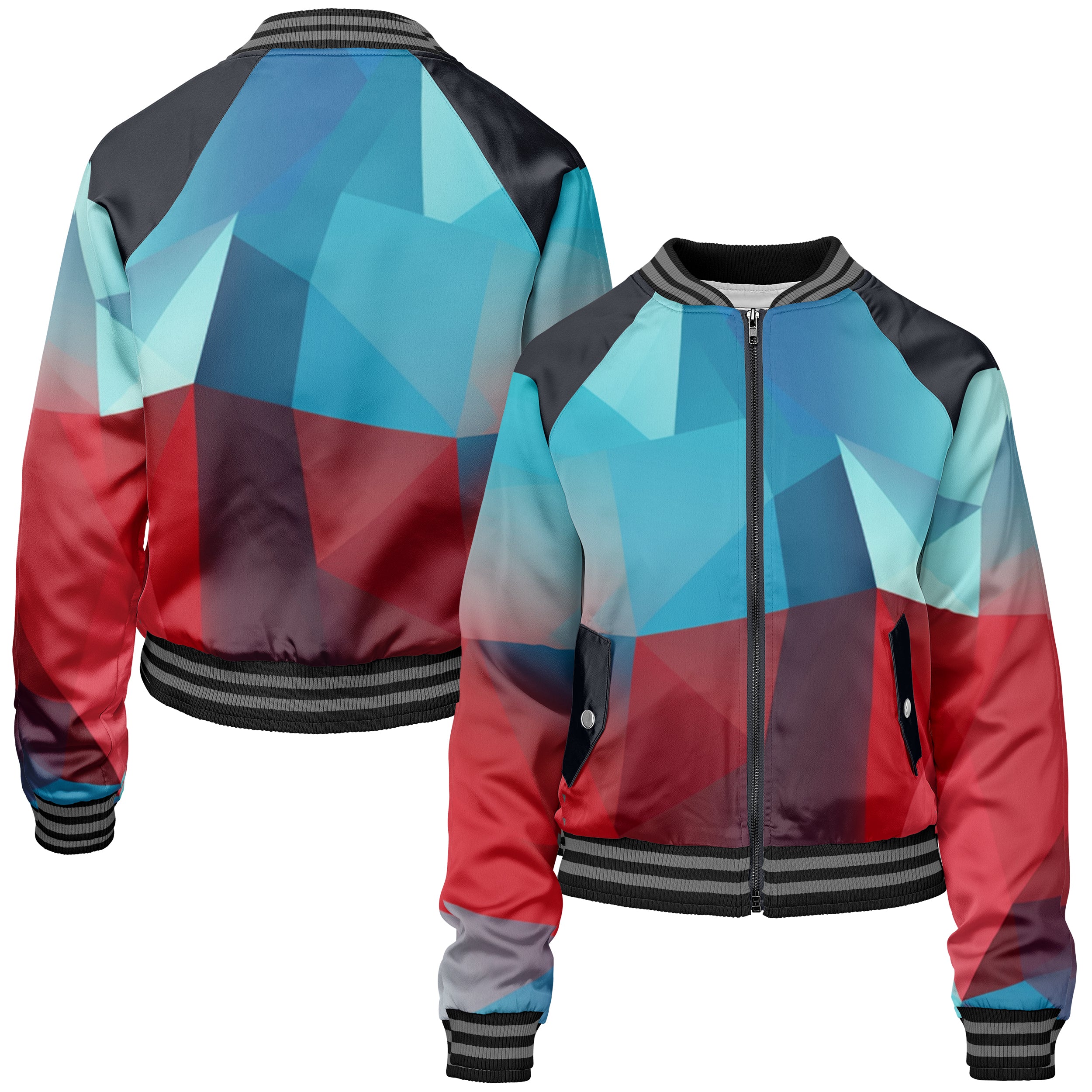 Cubes Mars Women bomber jacket WB240902Cs019