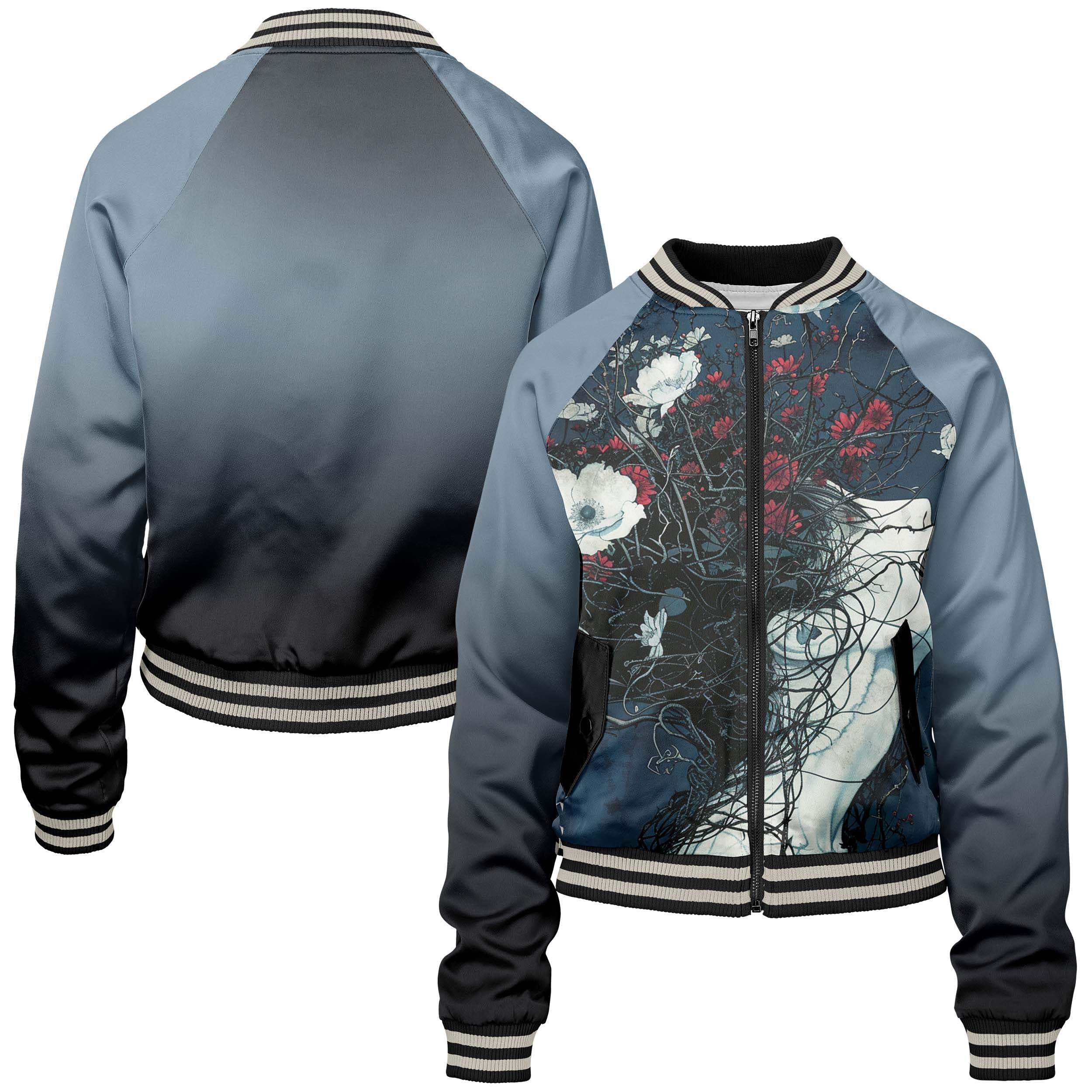 Day To Night Women bomber jacket WB240902Dt023