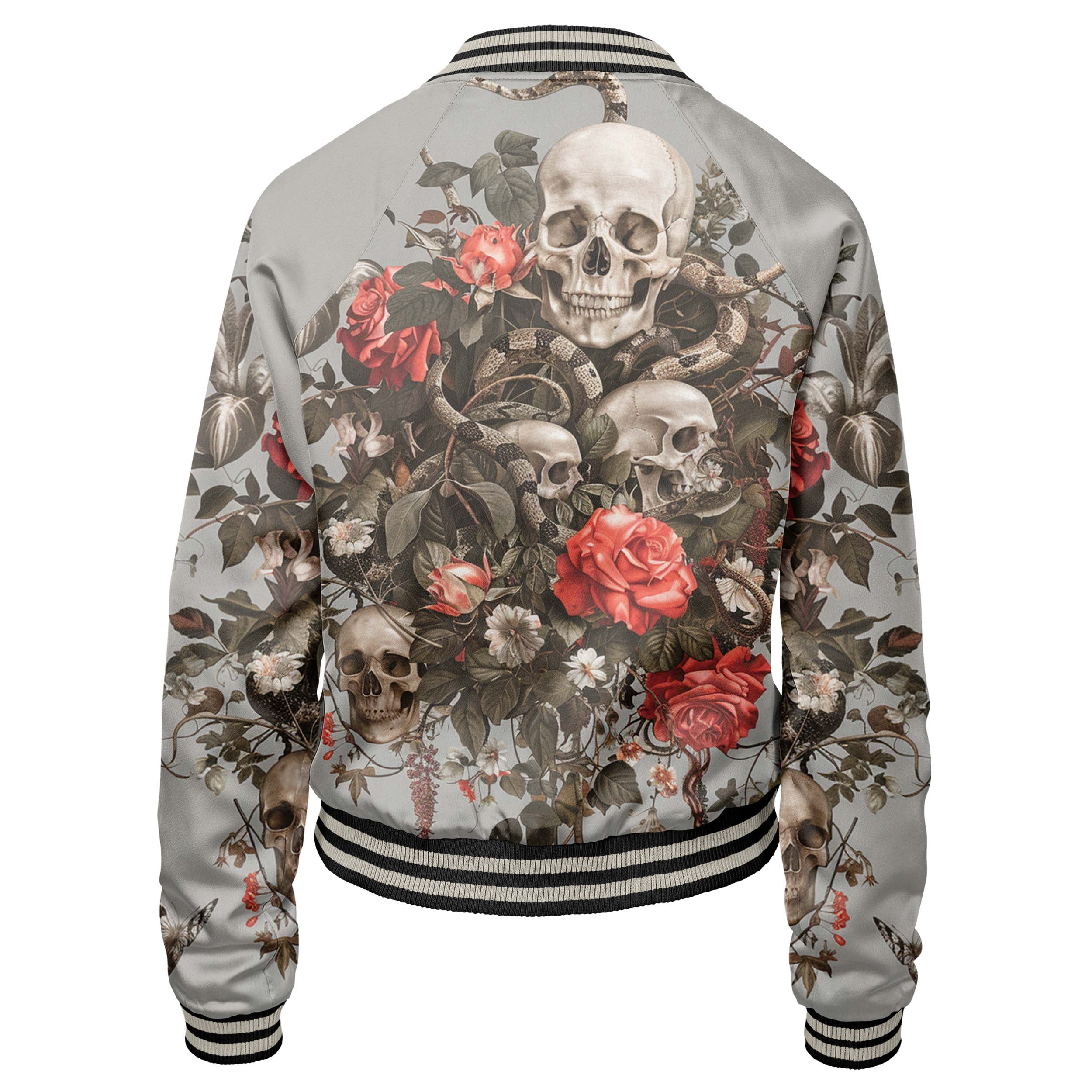 Floral Space Women bomber jacket