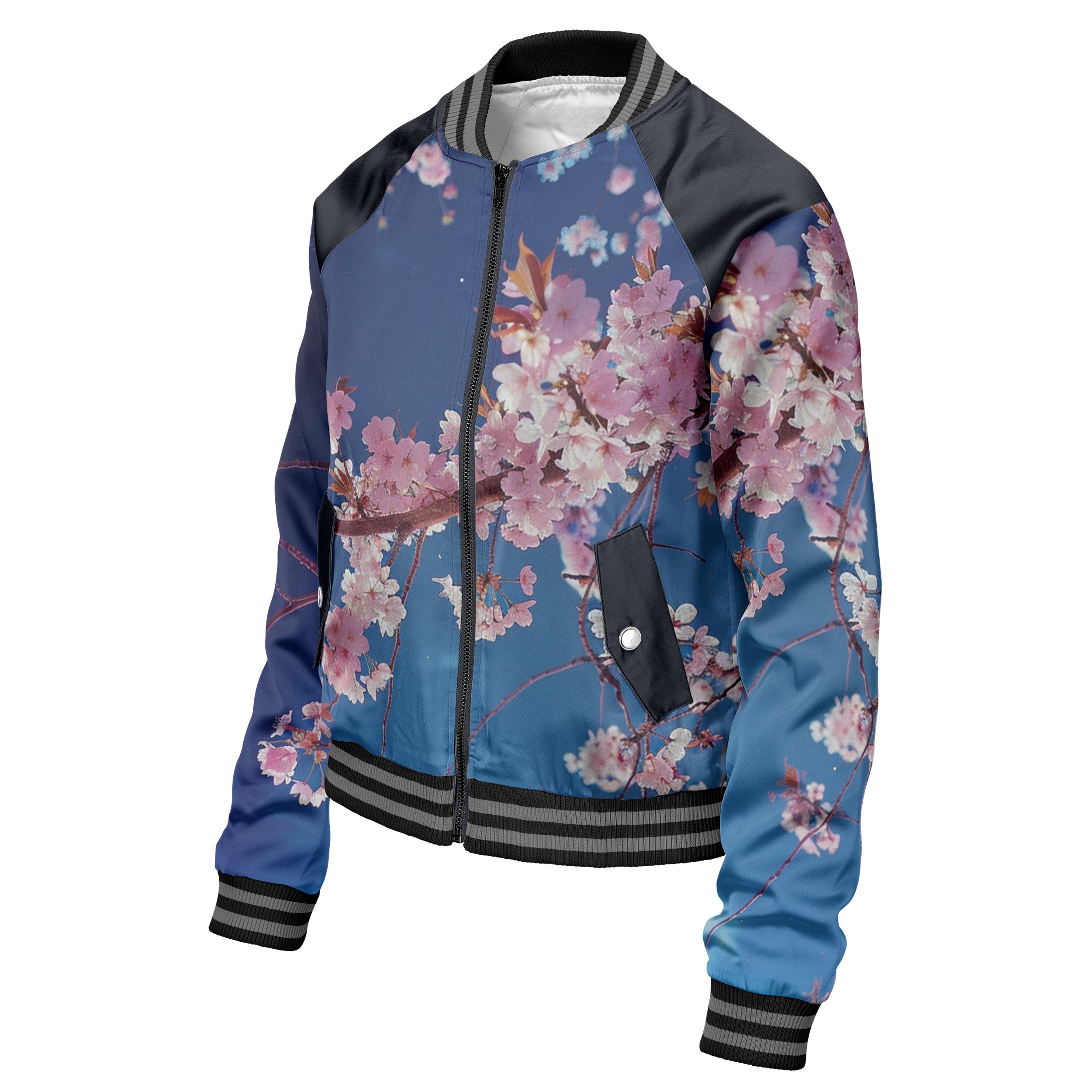 Moonlight Blossom Women bomber jacket