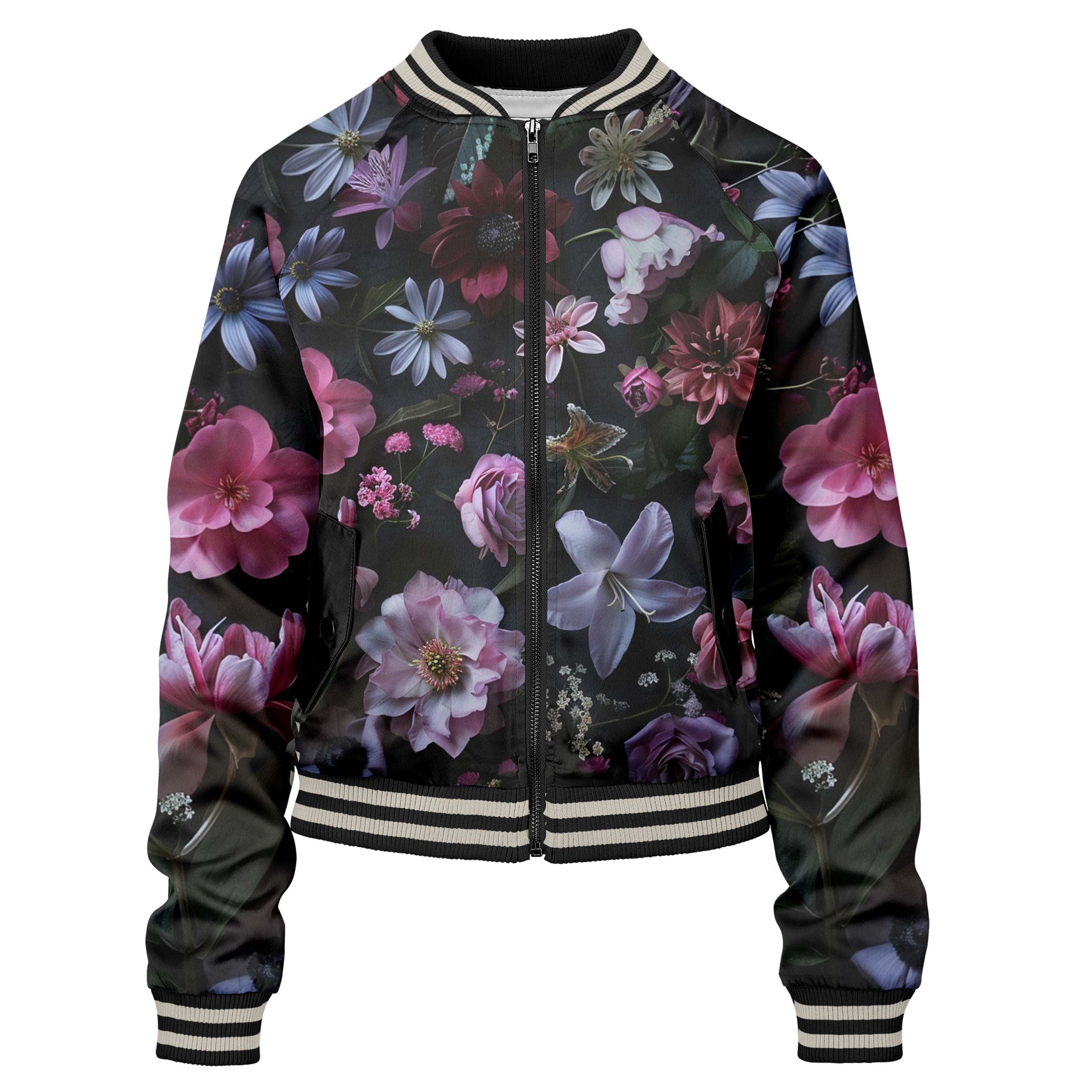 Ocean Plants Women bomber jacket