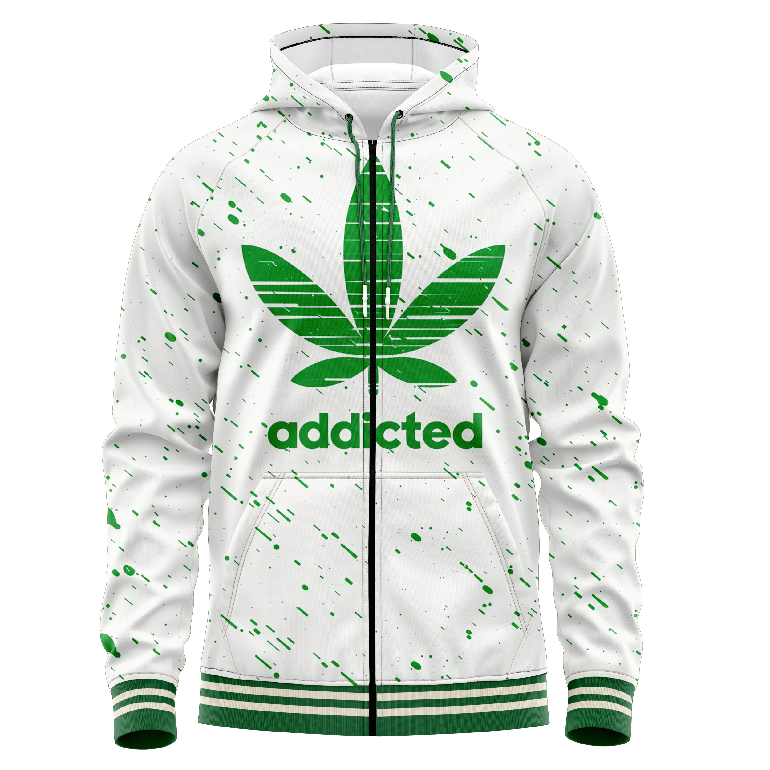 Addicted Zip Up Hoodies