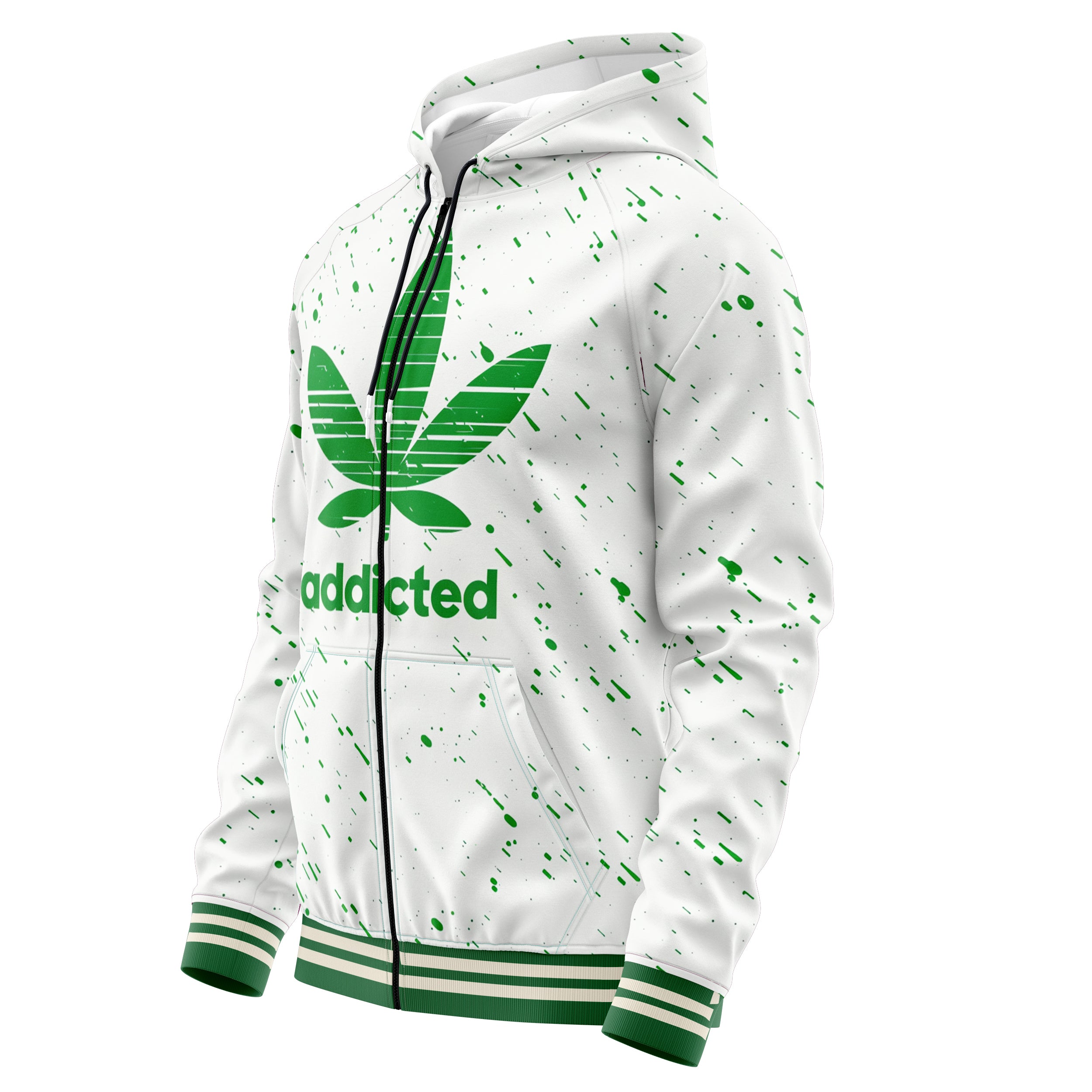 Addicted Zip Up Hoodies