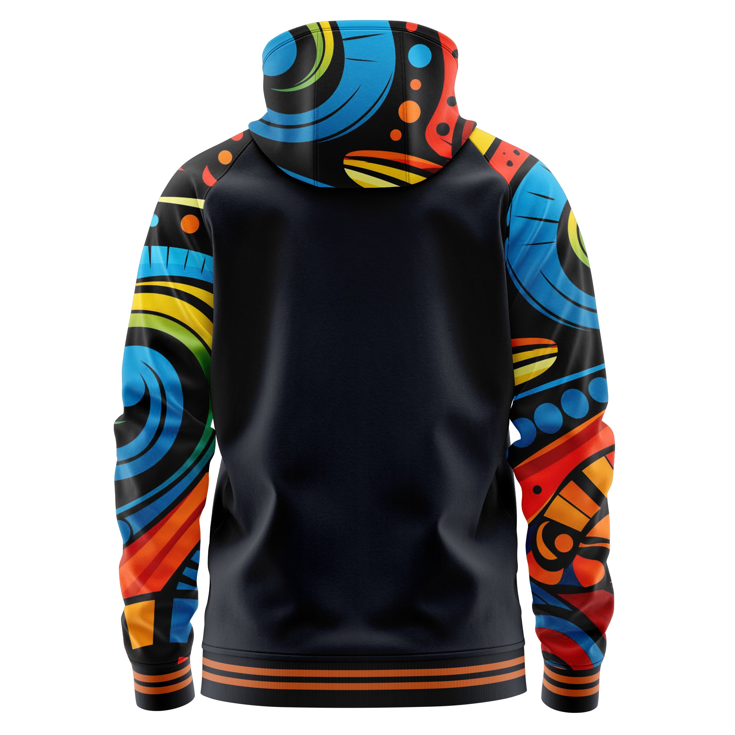 Artistical Zip Up Hoodies