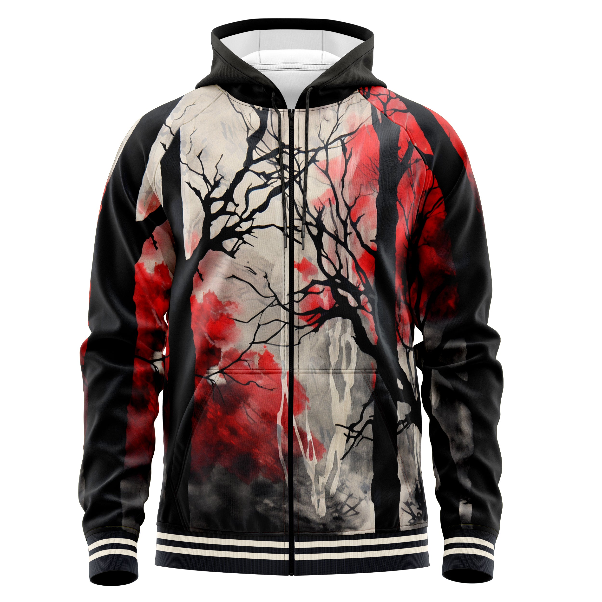 Branches Of Soul Zip Up Hoodies