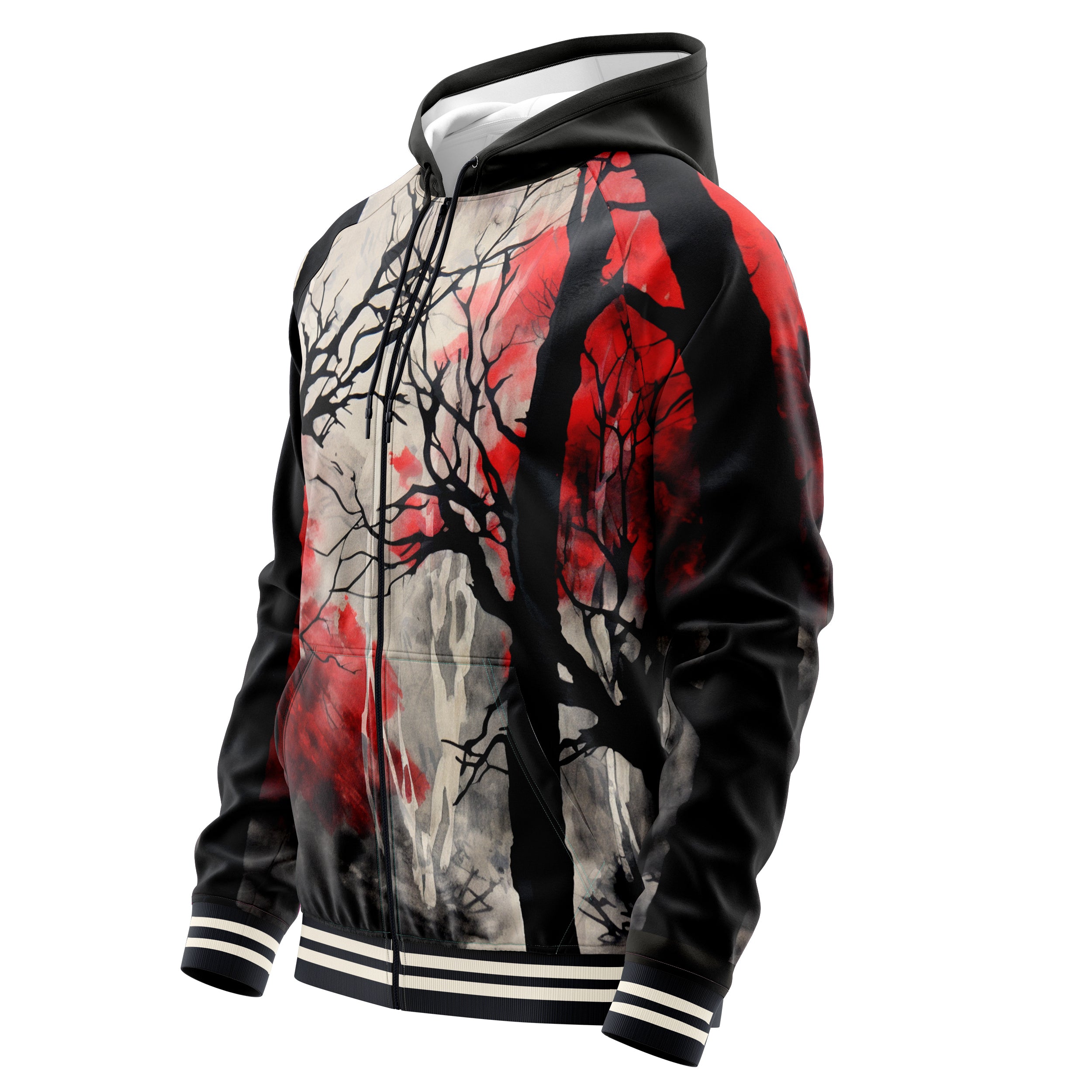 Branches Of Soul Zip Up Hoodies