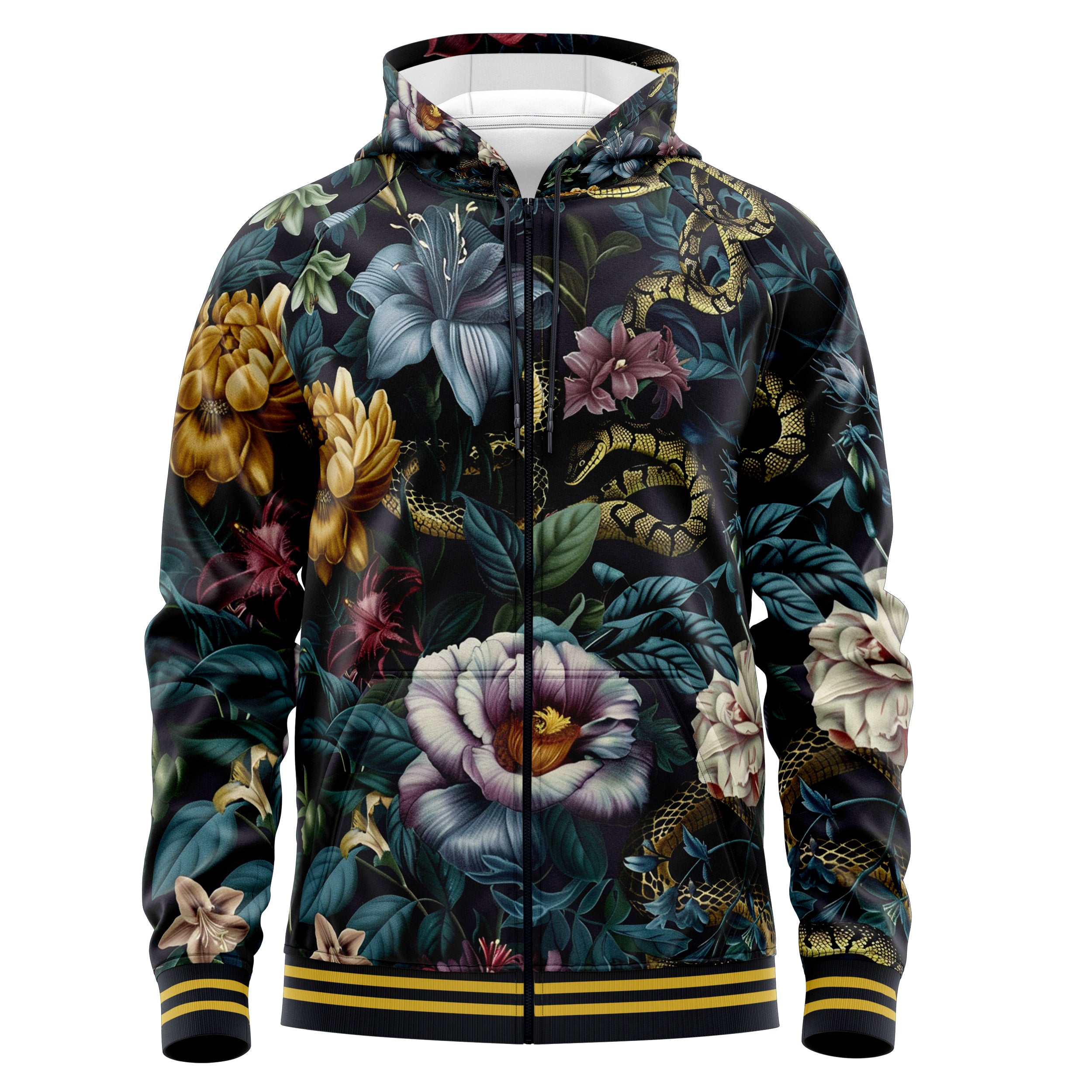 Botanic Realm Zip Up Hoodies