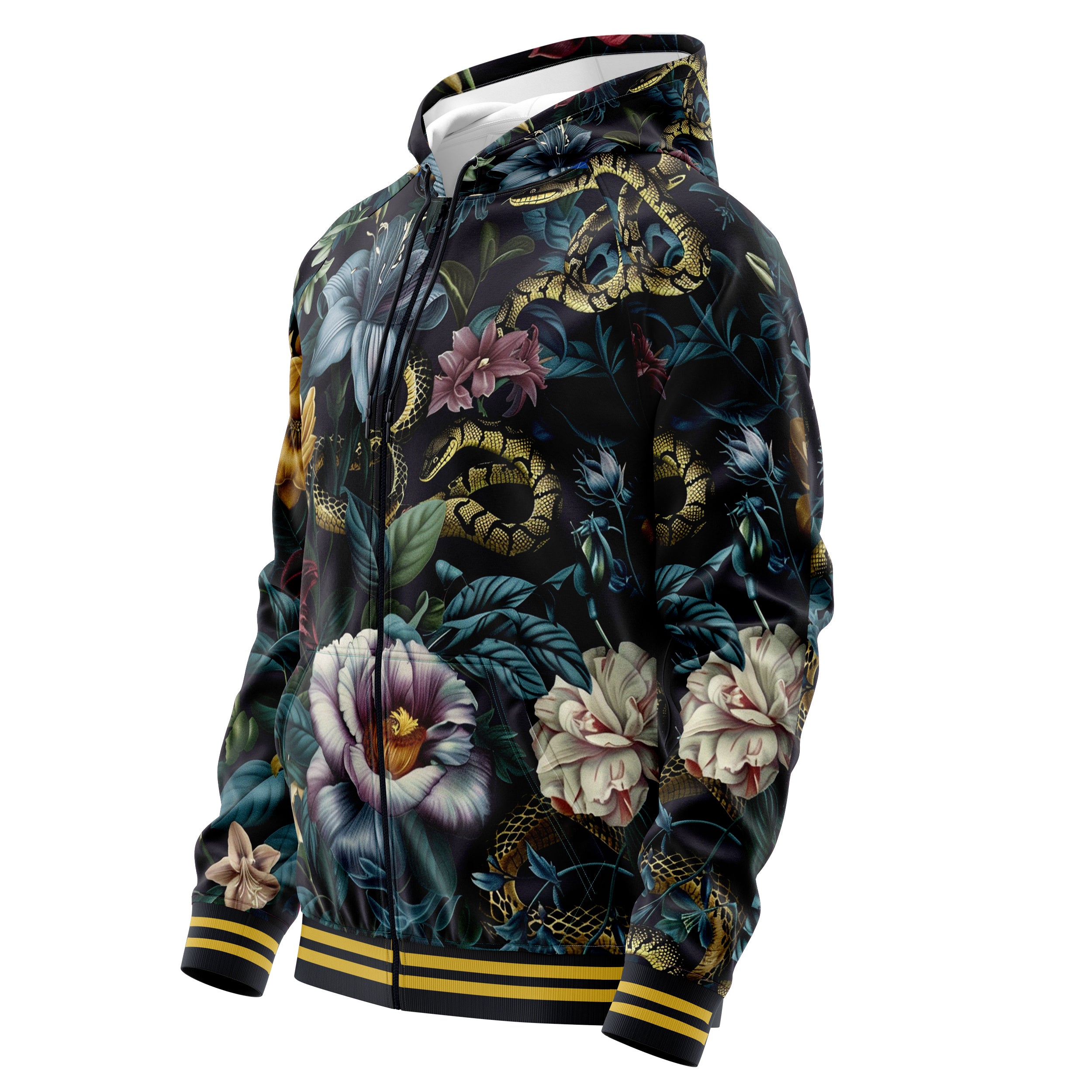 Botanic Realm Zip Up Hoodies