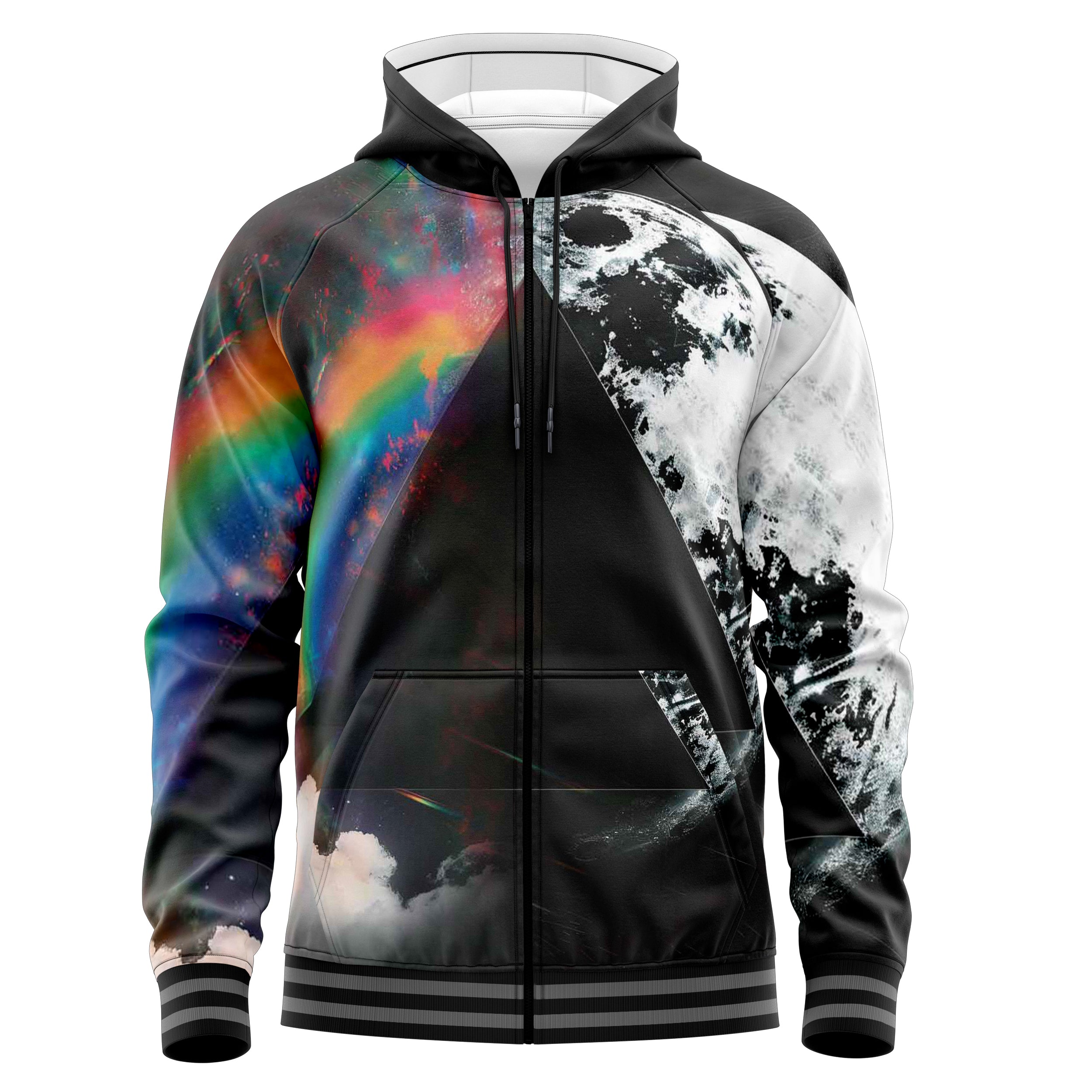 Prism Zip Up Hoodies