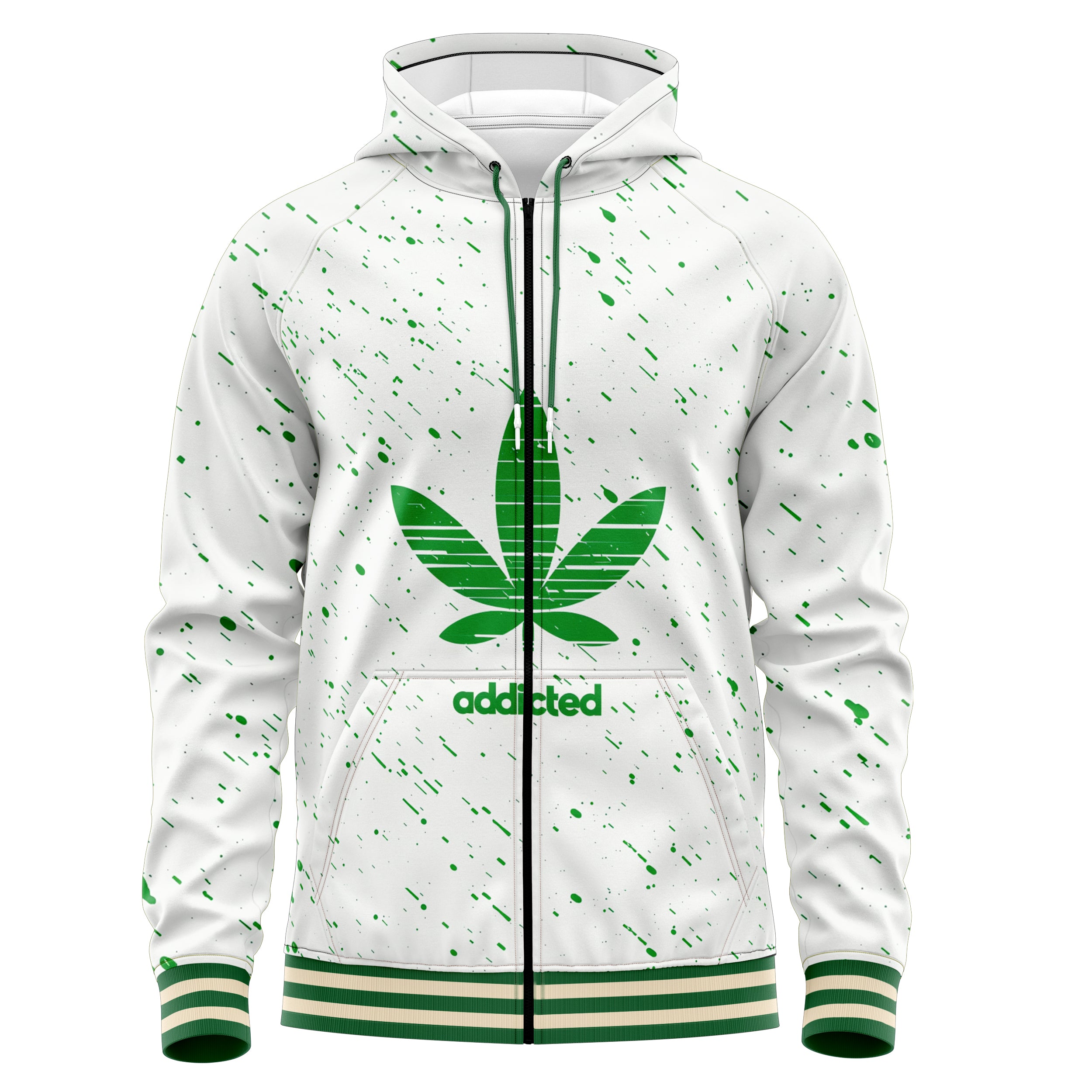 Addicted Zip Up Hoodies