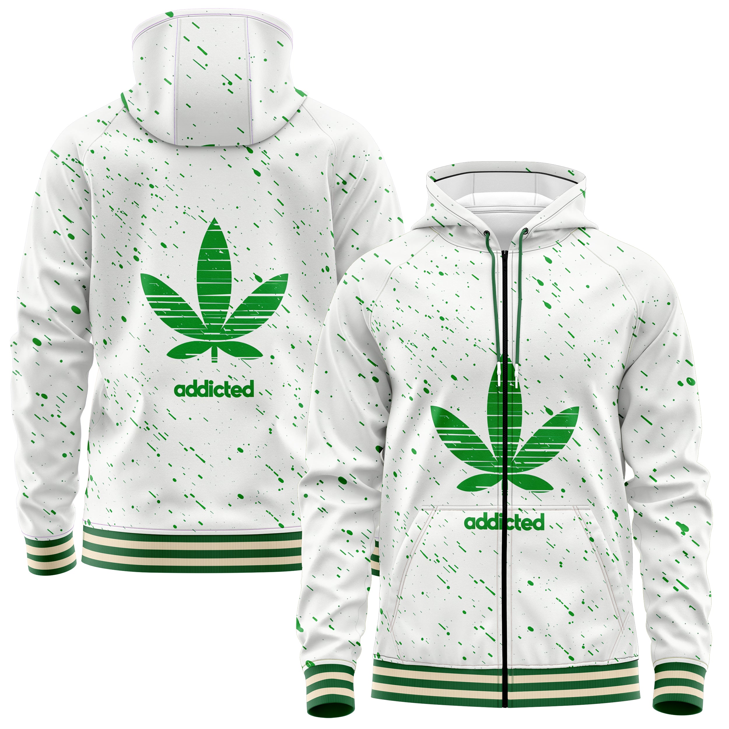 Addicted Zip Up Hoodies ZU240902Ad006