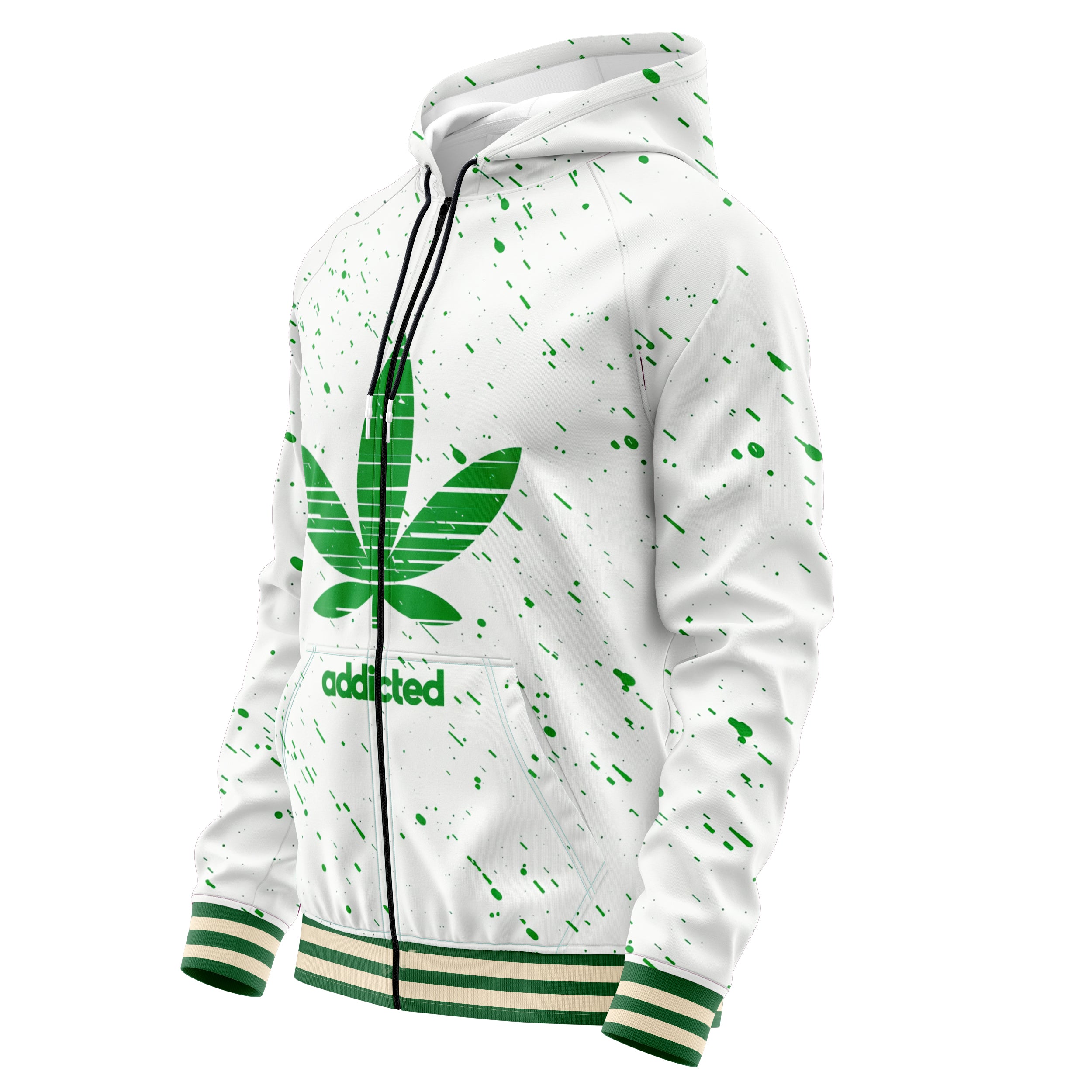 Addicted Zip Up Hoodies