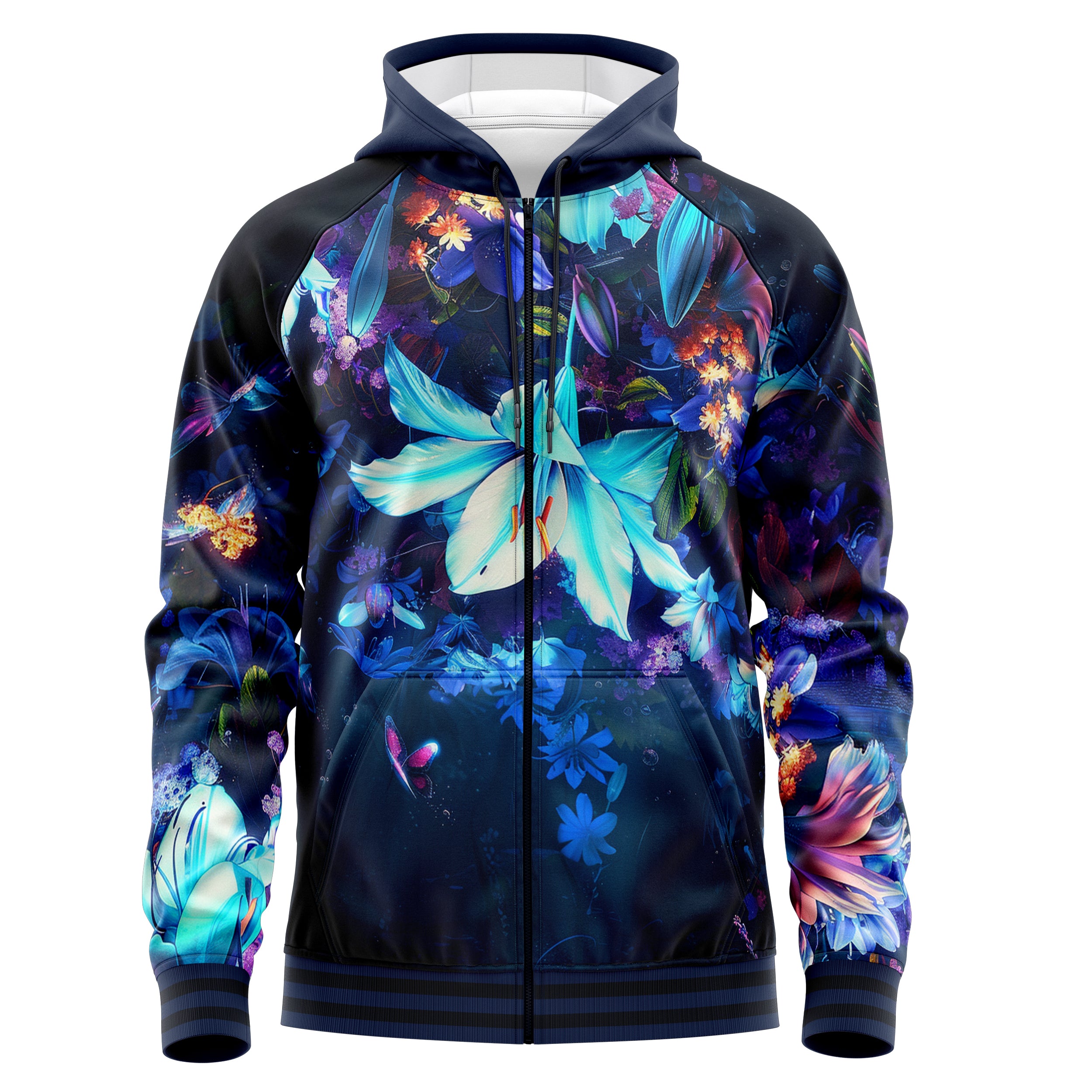 Beauty in Darkness Zip Up Hoodies