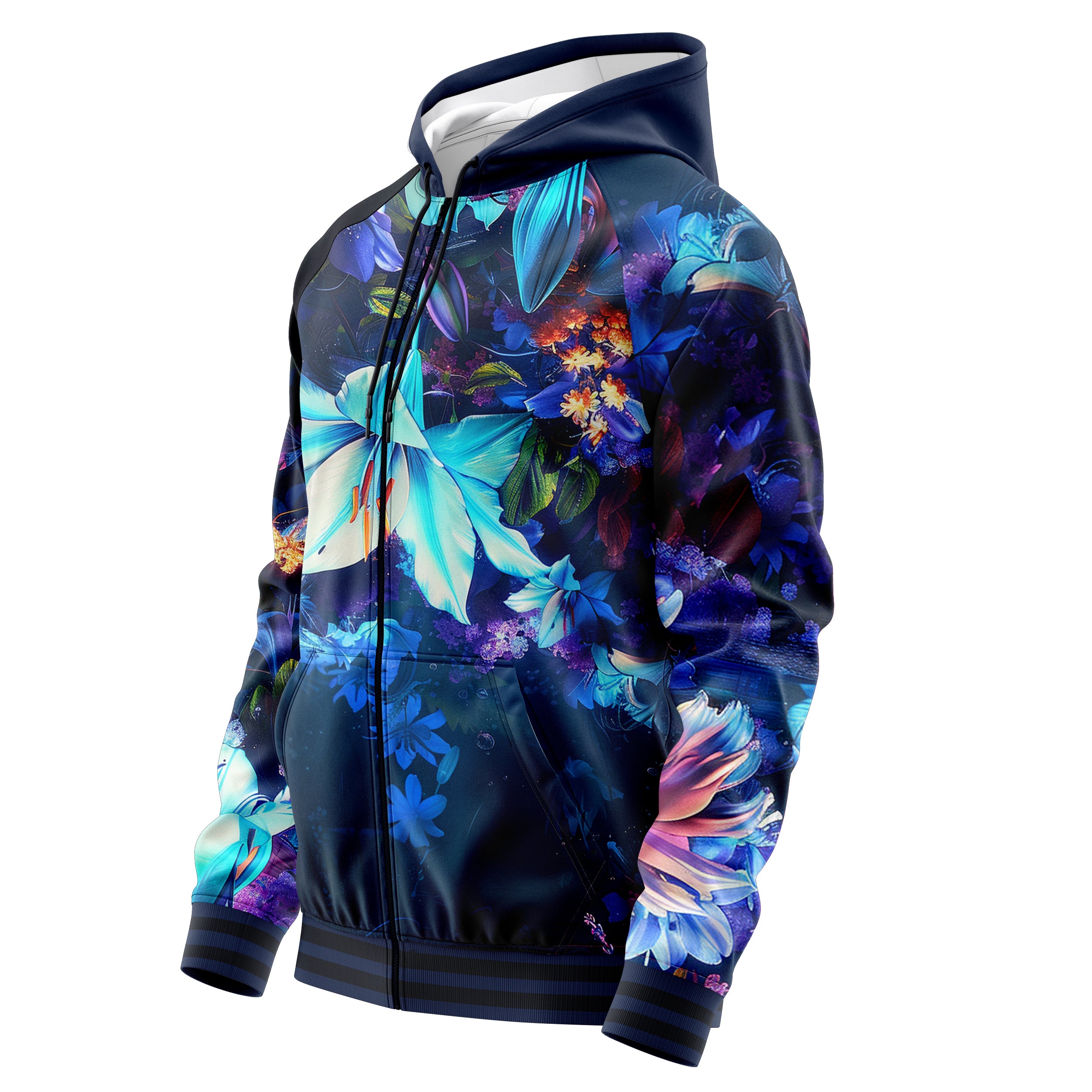 Beauty in Darkness Zip Up Hoodies