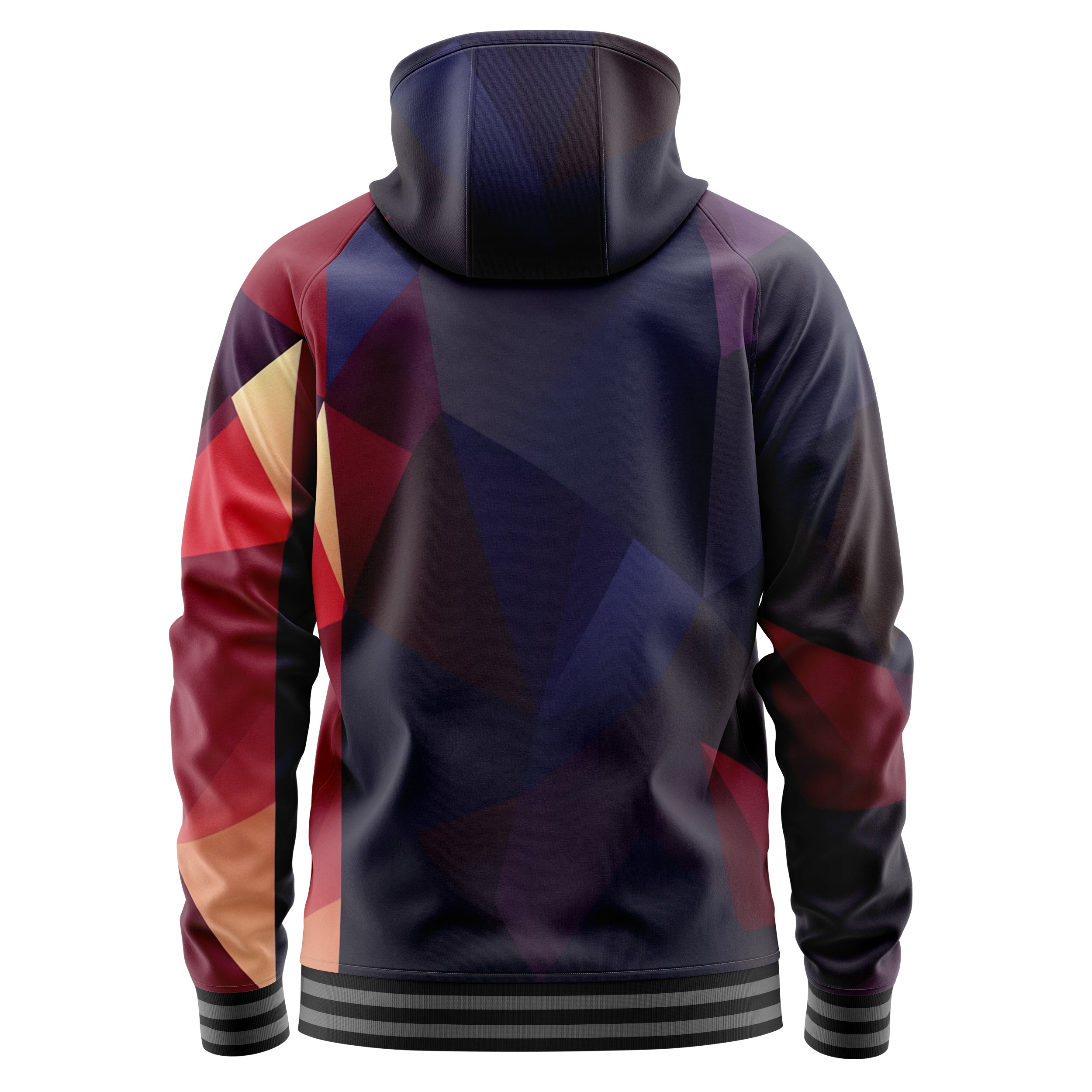 Cubes Zip Up Hoodies