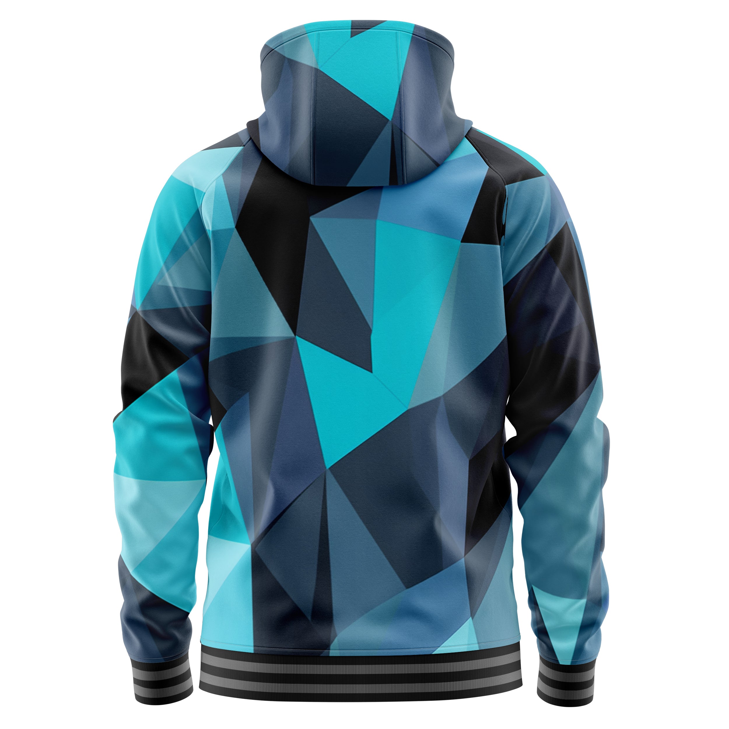 Cubes Forest Zip Up Hoodies