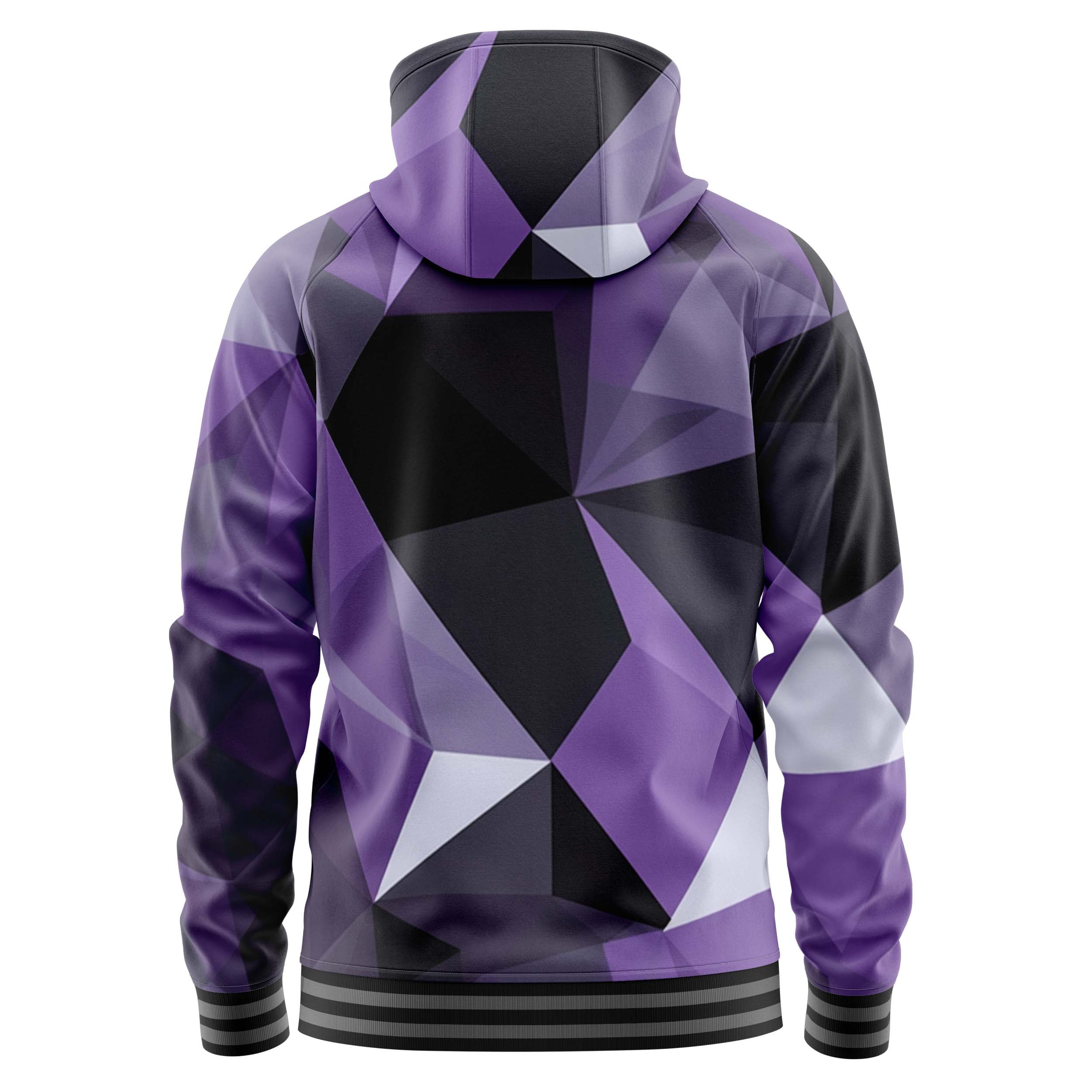 Cubes Space Zip Up Hoodies