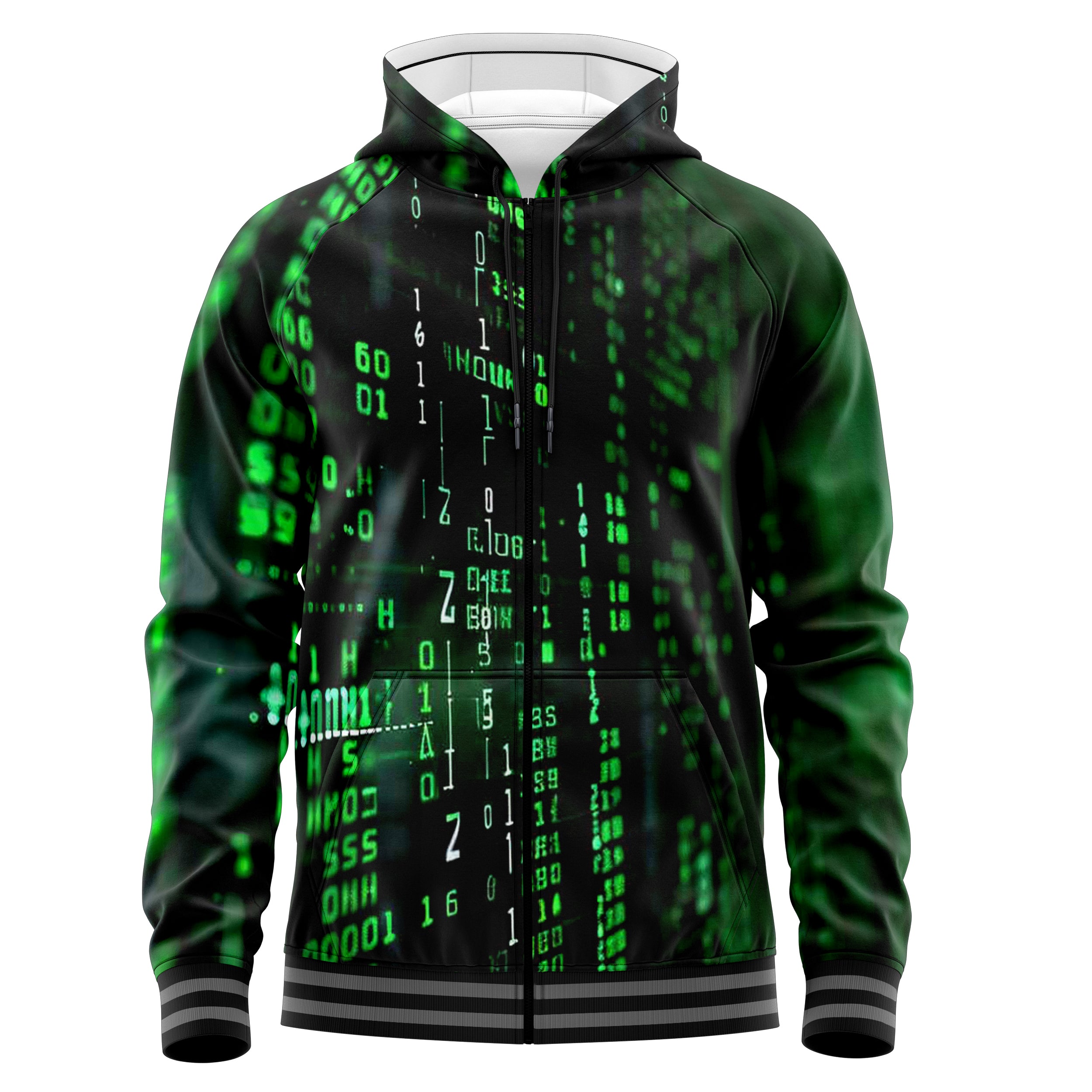 Hacking Zip Up Hoodies