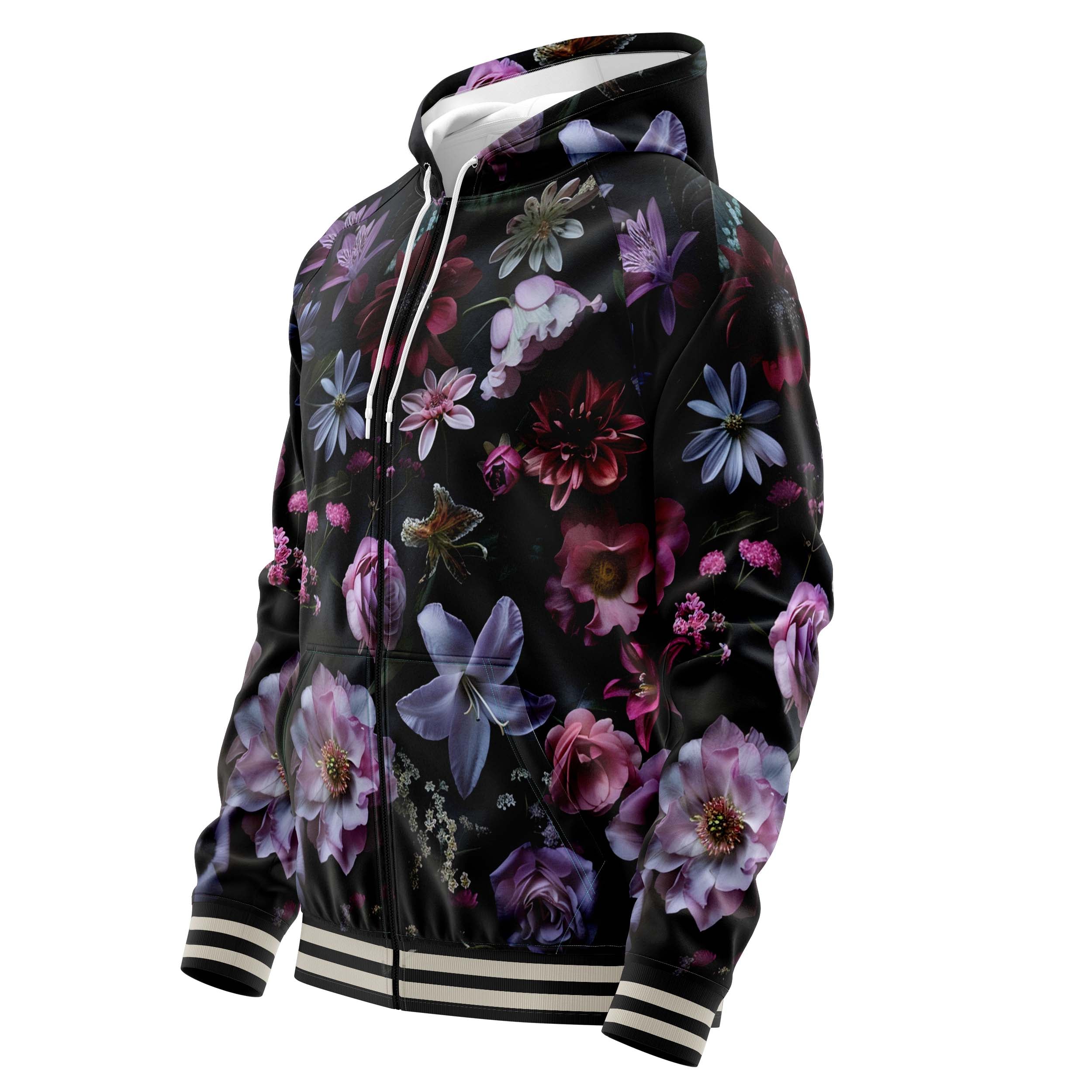 Ocean Plants Zip Up Hoodies