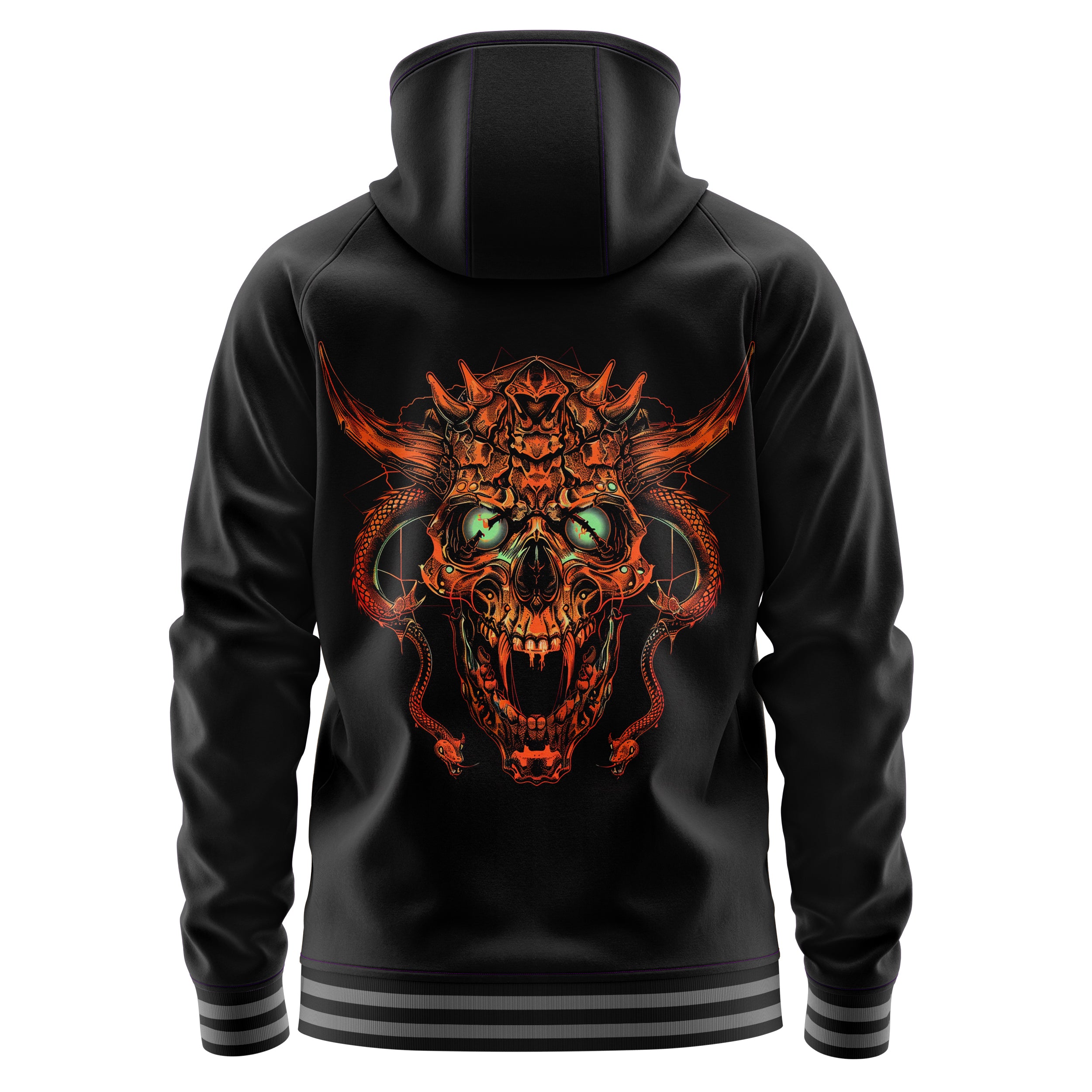 The Eye Beneath Darkness Zip Up Hoodies